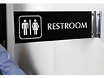 Engraved Restroom Signs