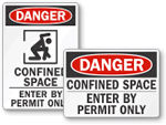 Confined Space Signs