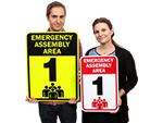 Emergency Assembly Point Signs