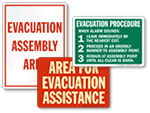 Evacuation Signs