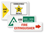 Fire Extinguisher Labels