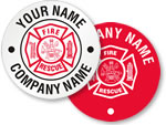 Fire Helmet Stickers