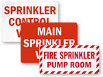 Sprinkler Signs