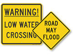 Flood Warning Signs