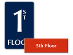 Floor Number Signs