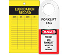 Forklift Inspection Tags