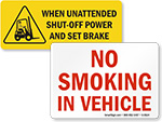 Forklift Labels