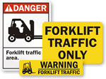 Forklift Traffic Signs