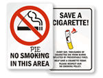 Funny No Smoking Signs