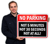 Funny Parking Signs