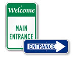 Gate Entrance Signs