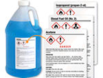 Preprinted GHS Labels