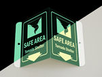 Glow in the Dark Emergency Signs