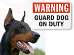 Guard Dog Signs