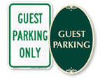 Guest Parking Signs