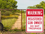 Gun Owner Signs