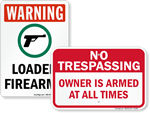 Gun Owner Signs