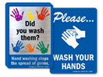 Hand Washing Signs