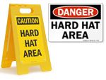 Hard Hat Area Signs