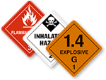 DOT HazMat Labels