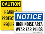 Hearing Protection Signs