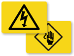 High Voltage Symbols