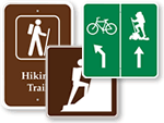 Hiking Trail Signs