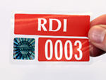 Holographic Parking Permit Decals