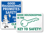 Housekeeping Signs