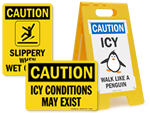 Icy Warning Signs