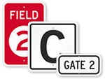 Gate ID Signs