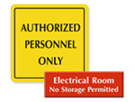 In Stock Engraved Signs