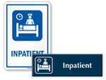  Inpatient Door Signs