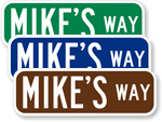 Keepsake Novelty Street Signs