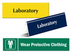 School Laboratory Signs