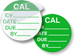 Calibration Label Dots