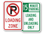 Loading & Unloading Signs