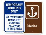 Marina Signs