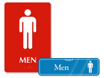 Mens Restroom Signs