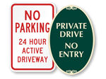 Private Driveway Signs