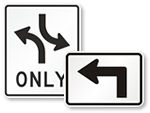 MUTCD Turn Signs