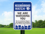 Neighborhood Watch Signs