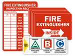 NFPA 10 Signs