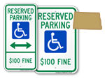 North Dakota Parking Signs