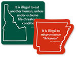 Novelty State Law Signs