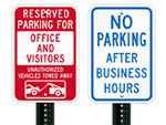 Office Parking Signs