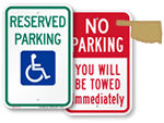 Oklahoma Parking Signs
