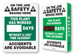 On the Job Safety Scoreboards