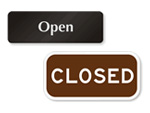 Open and Closed Signs