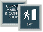 Optik Door Signs